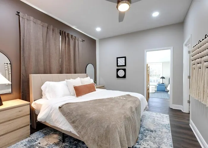 Сasa de vacaciones Aesthetic 3bd Home, Downtown, Fsu, Games & Yard Tallahassee